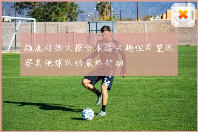 雄鹿对热火报价表示兴趣但希望观察其他球队的最终行动